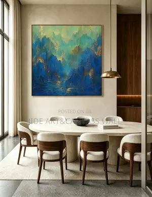 Abstarct Colorful Wall House Art Interior Decor
