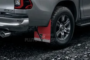 Toyota Hilux GR Sport Red Mud Flaps