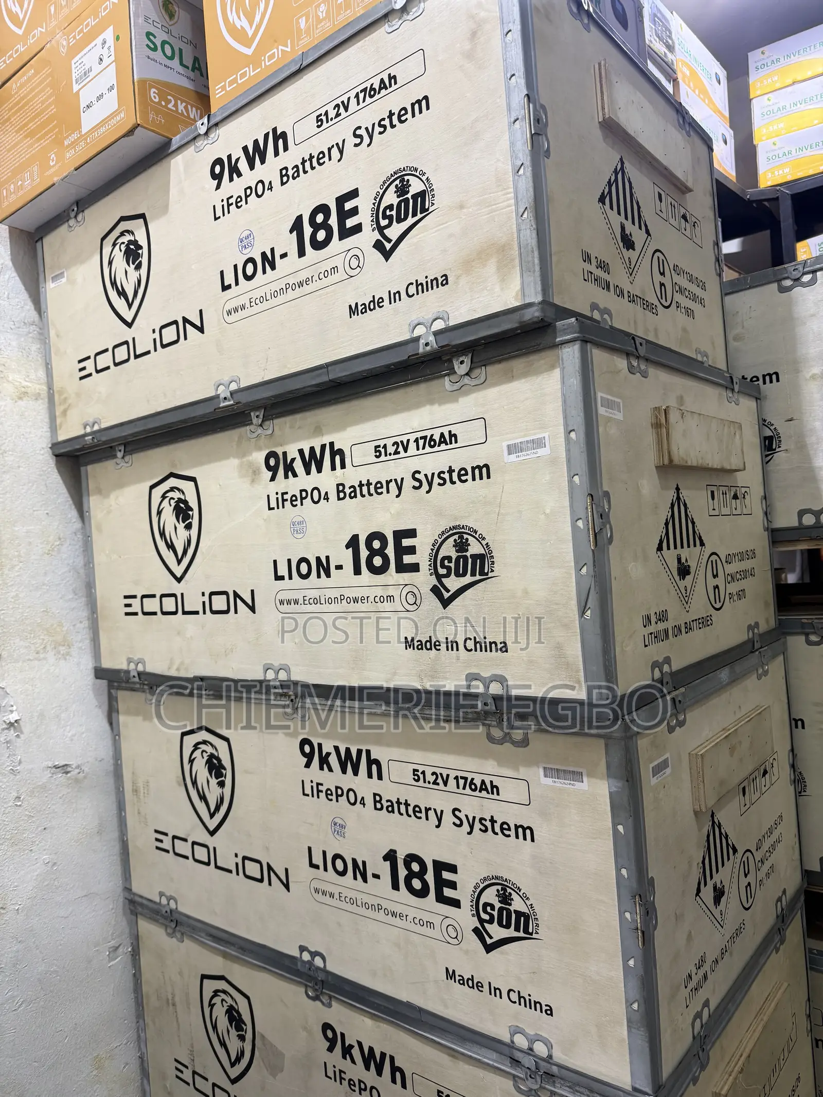 Ecolion Lithium Batteries