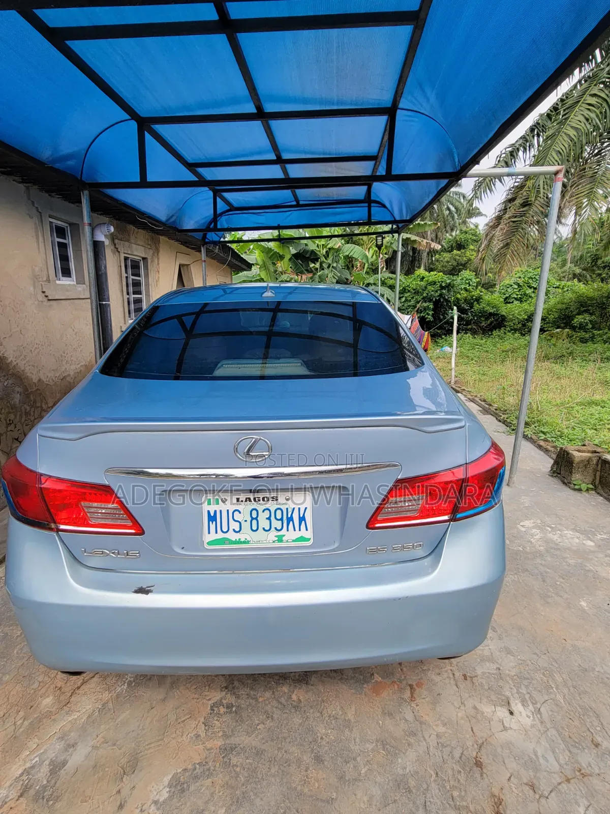 Lexus ES 350 2011 Blue