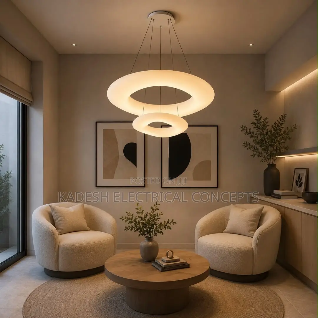 Modern Home Decor Ring LED Lights Pendant Light Lamps for Living Room