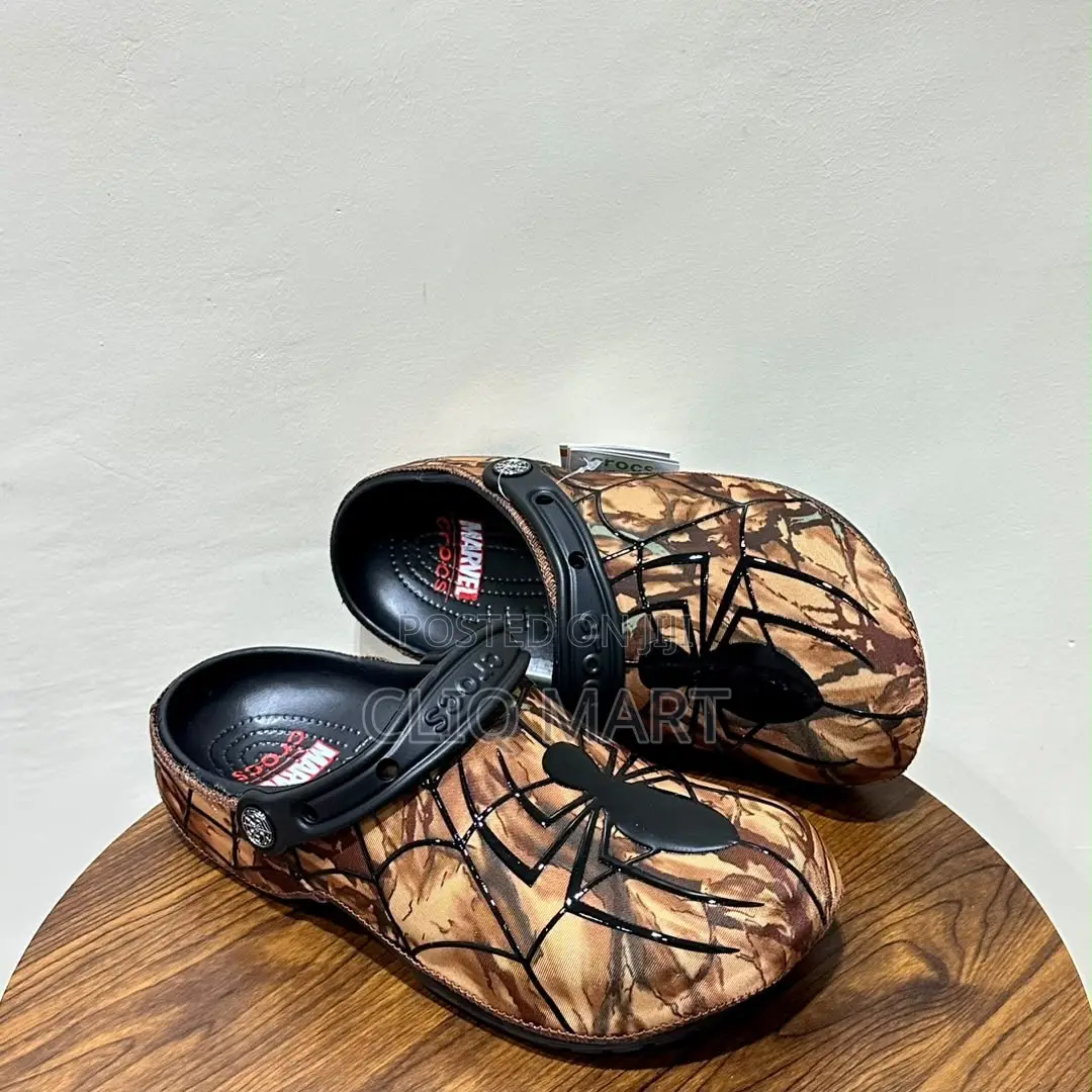 Crocs X Marvel Spider-Man Designer Monogram Clogs | Multiple Colorways