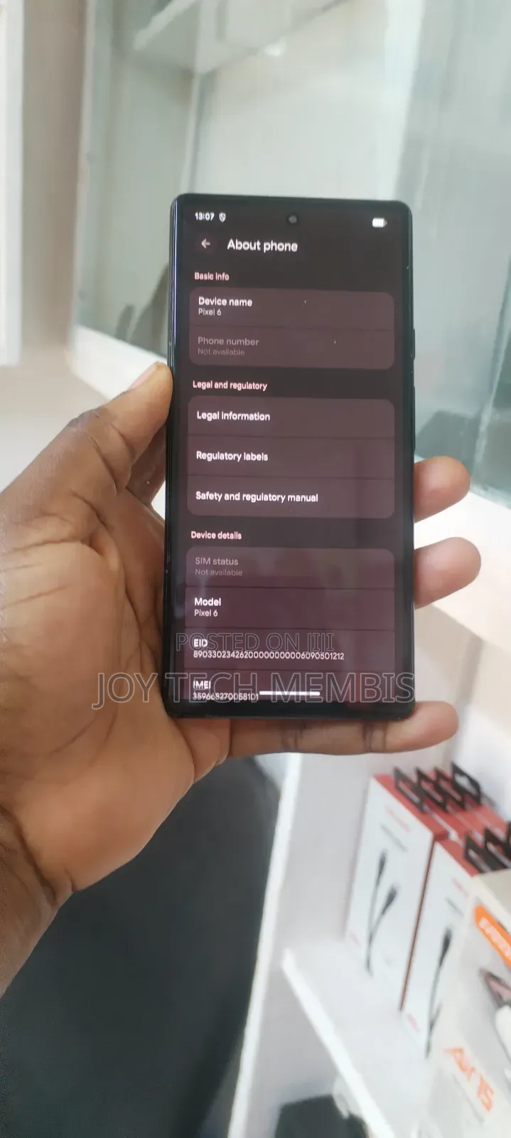 Google Pixel 6 128 GB Rose Gold