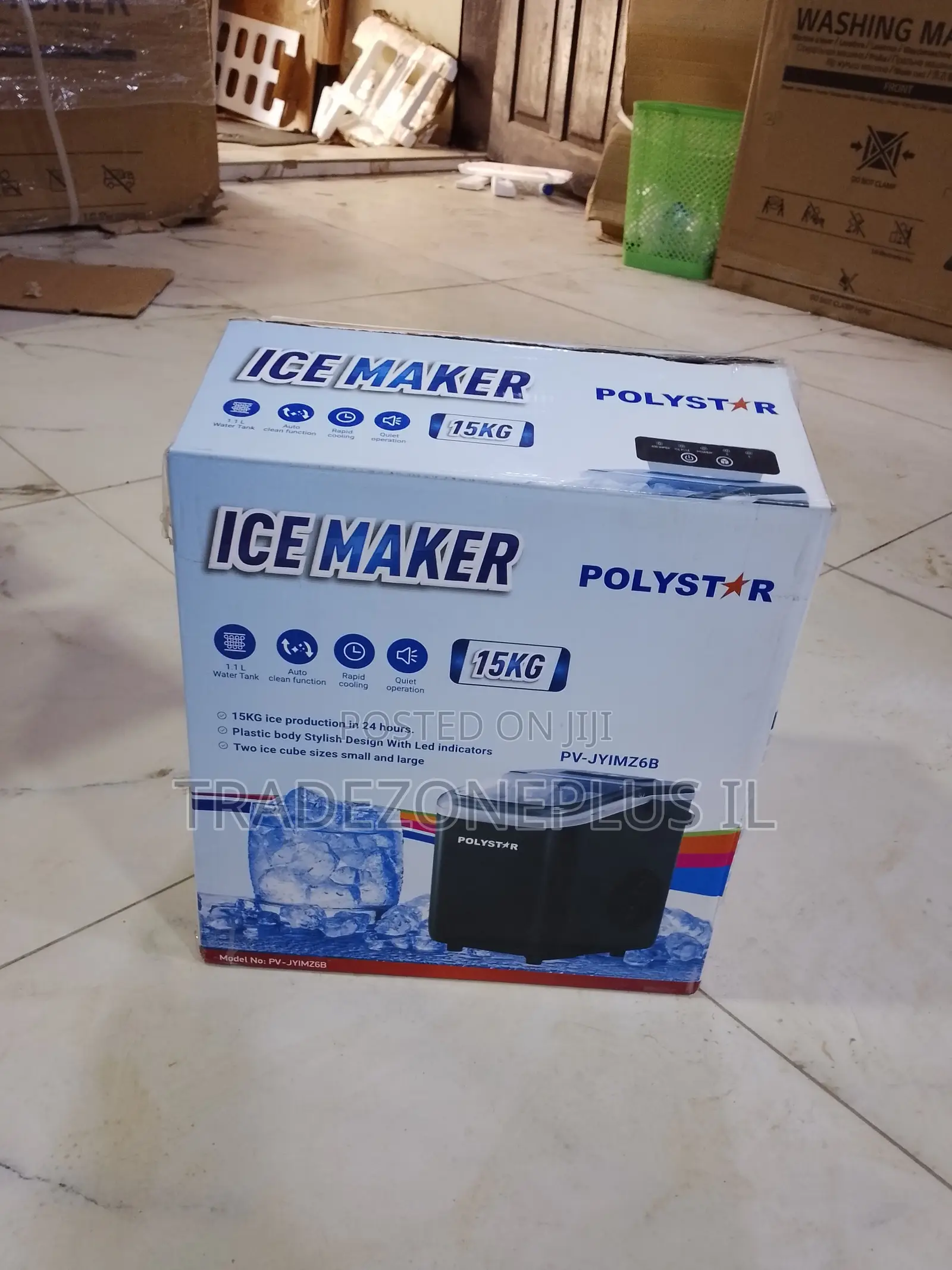 Polystar Ice Maker PV-JYIMZ6B for Everyday Refreshment
