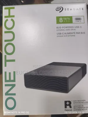 External Hard Drive Seagate 8TB