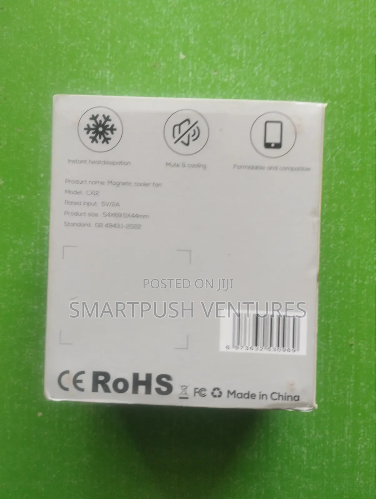 Memo Magnetic Cooler Fan