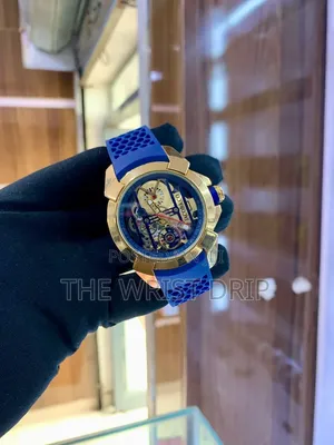 Jacob and Co Original Leather Wrist Watch