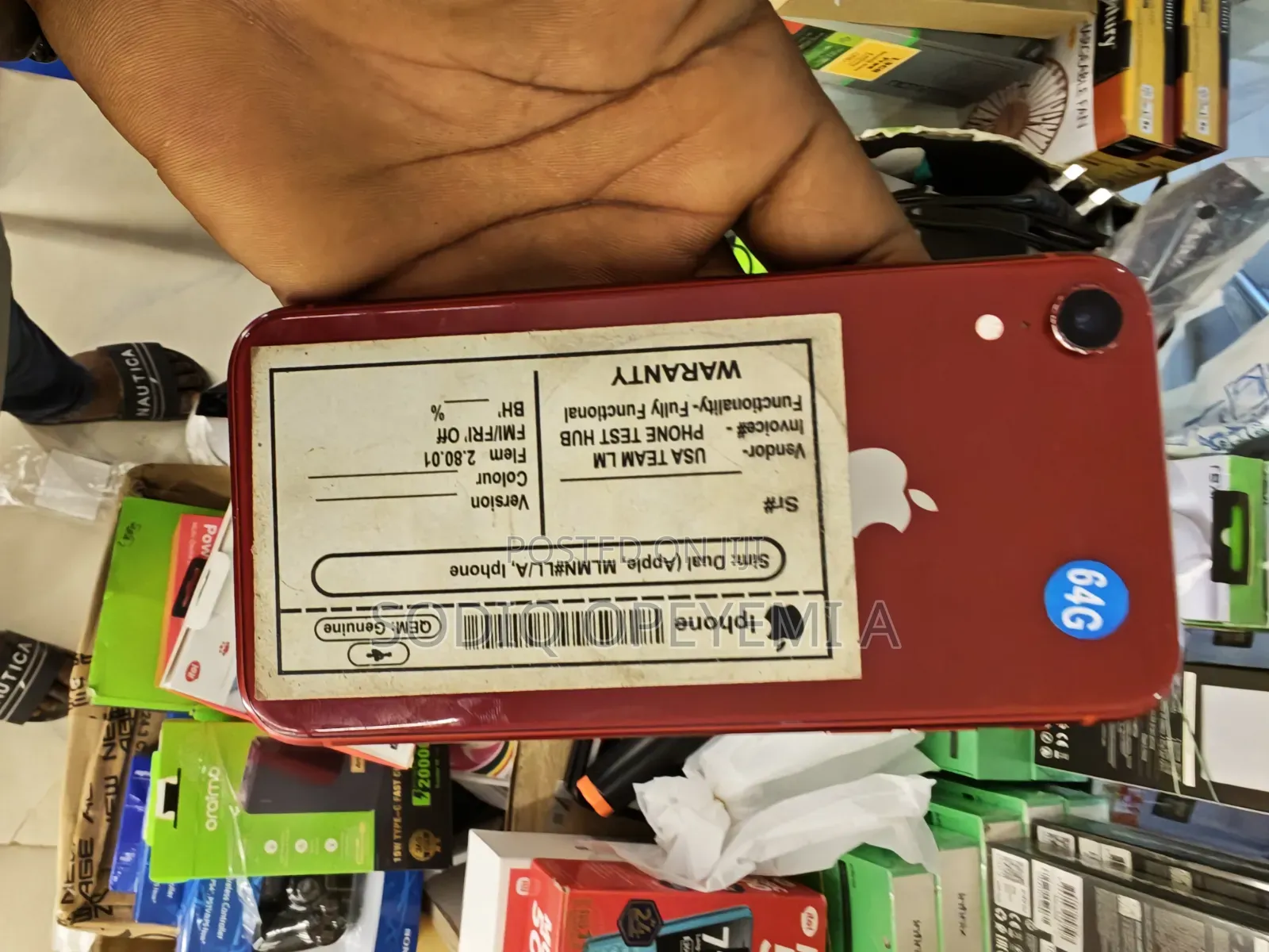 Apple iPhone XR 64 GB Red