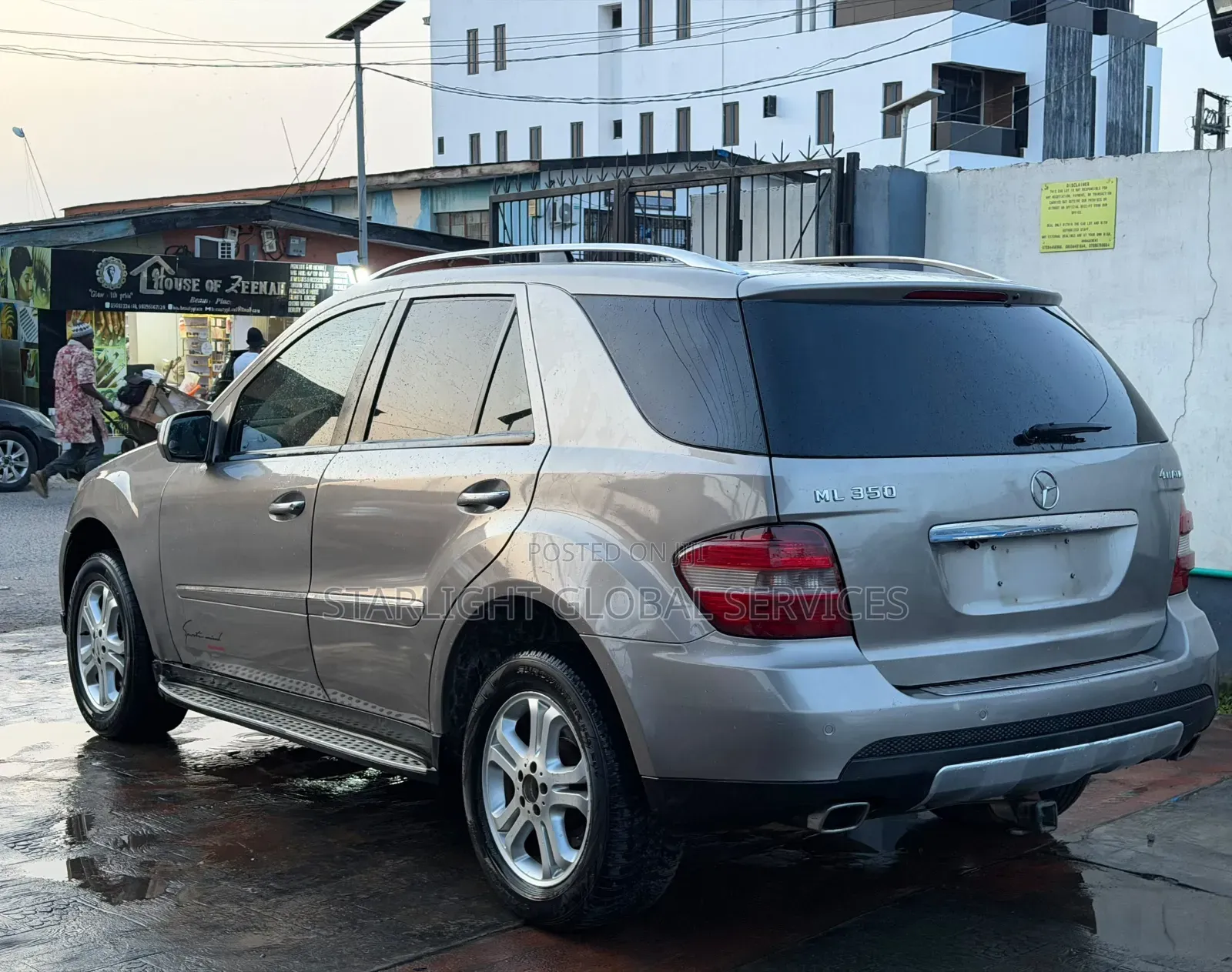 Mercedes-Benz M Class 2008 Silver
