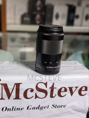 Canon EF-M 55-200mm F/4.5-6.3 IS STM Zoom Lens EF-M Mount