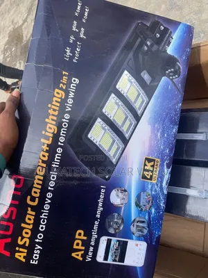 Solar Street Light+PTZ Camera