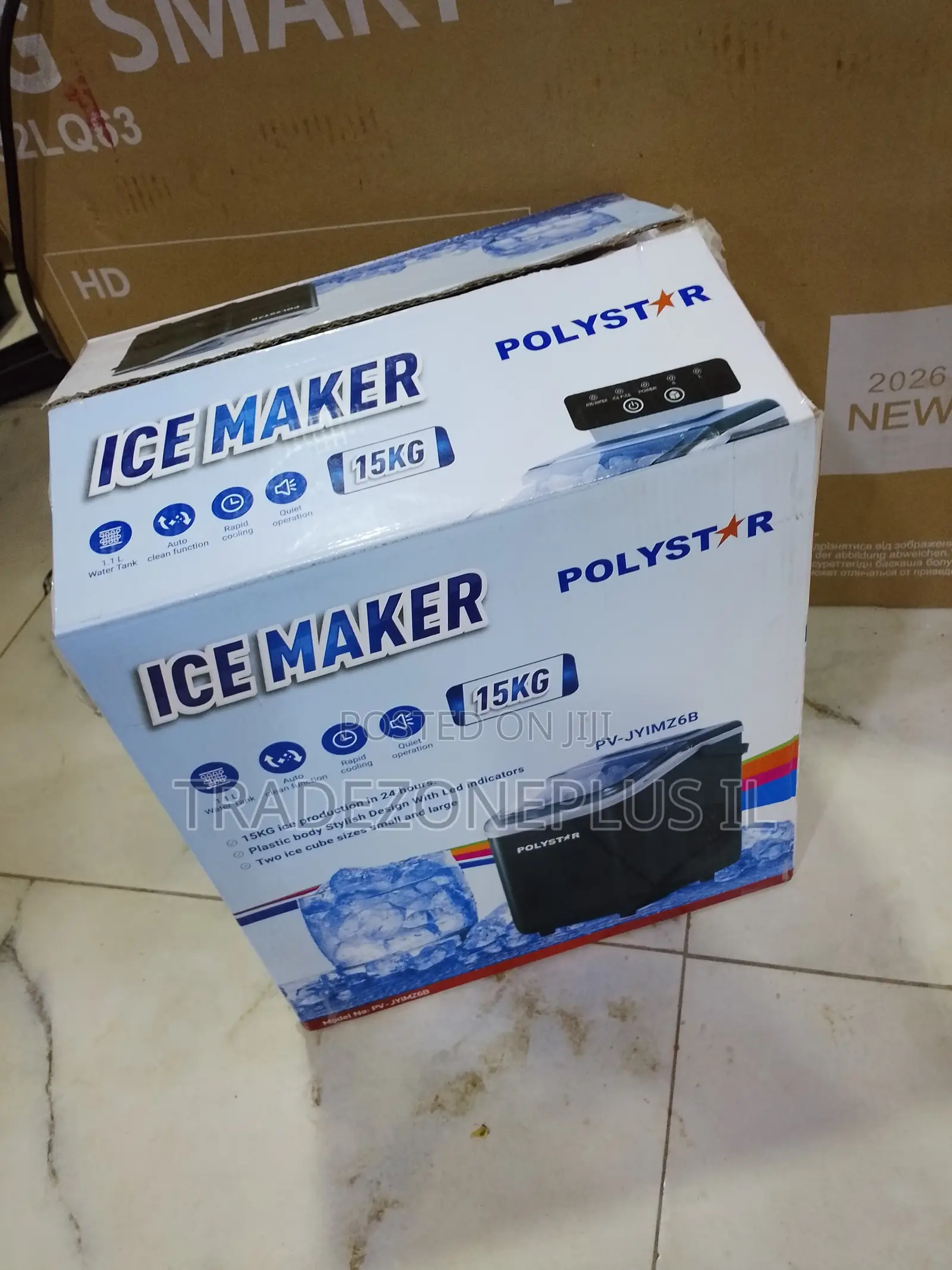 Discover PV-JYIMZ6B Polystar Ice Maker 15kg