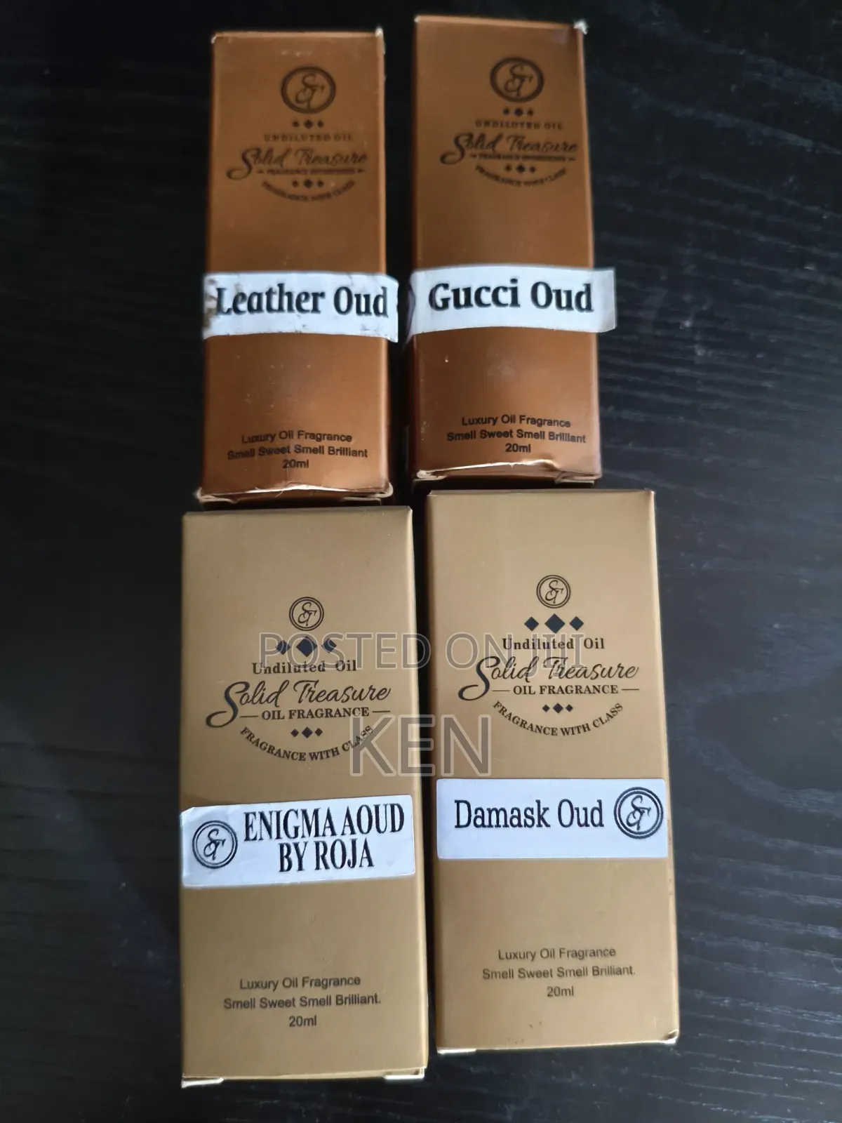 Solid Treasure Oil Perfumes
