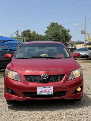 Toyota Corolla S 4dr Sedan (1.8L 4cyl 4A) 2009 Red