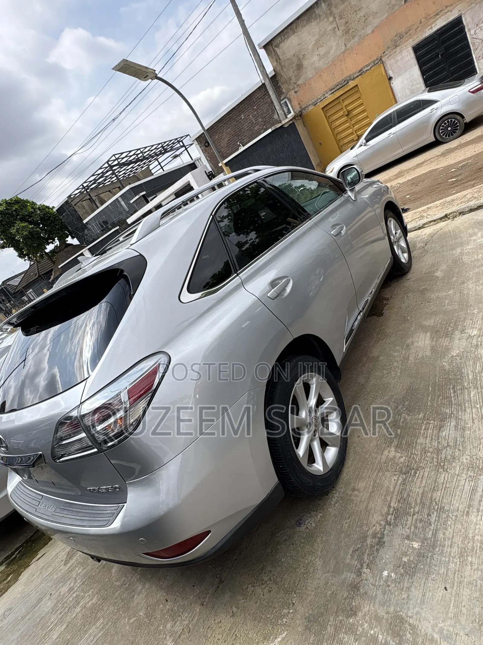 Lexus RX 350 AWD 2012 Silver