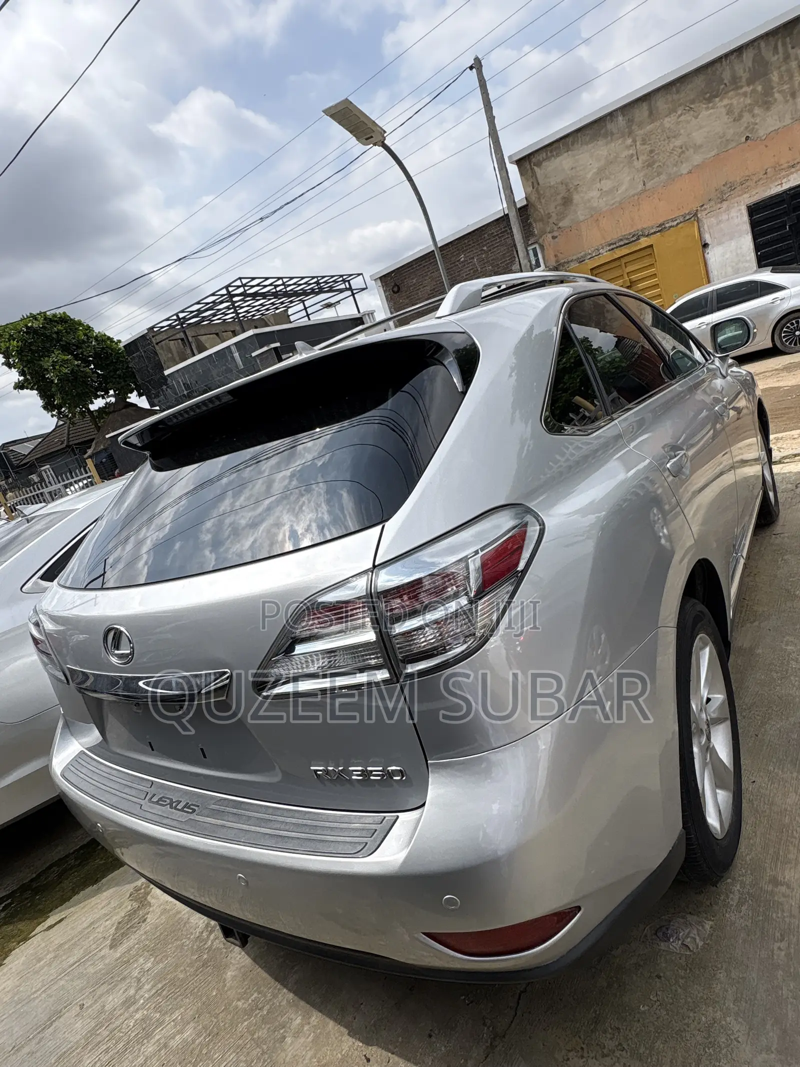 Lexus RX 350 AWD 2012 Silver