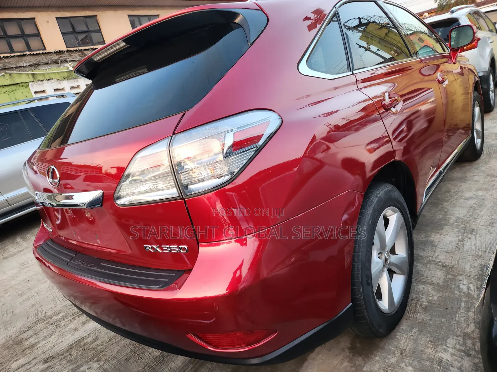Lexus RX 2011 Red