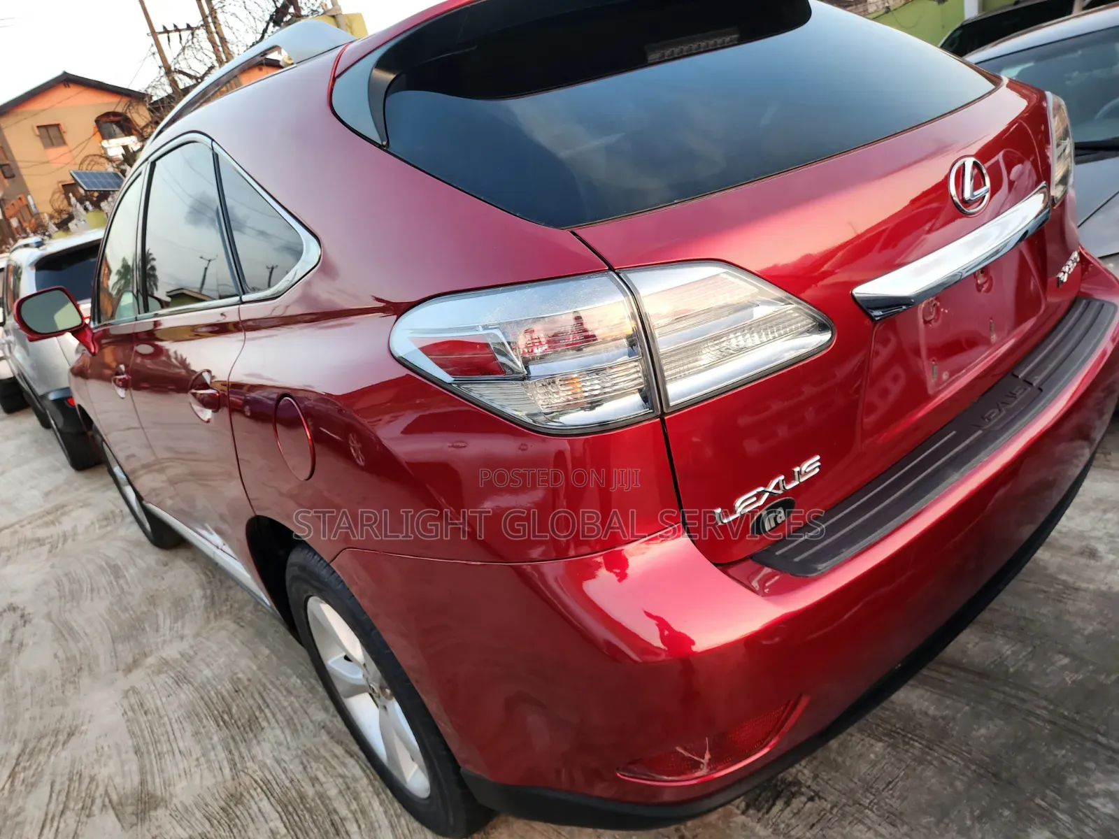 Lexus RX 2011 Red