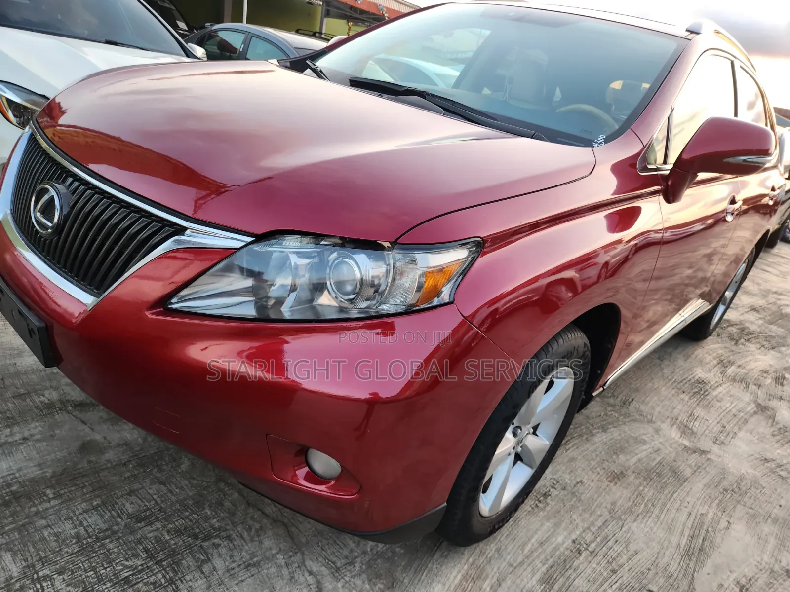 Lexus RX 2011 Red