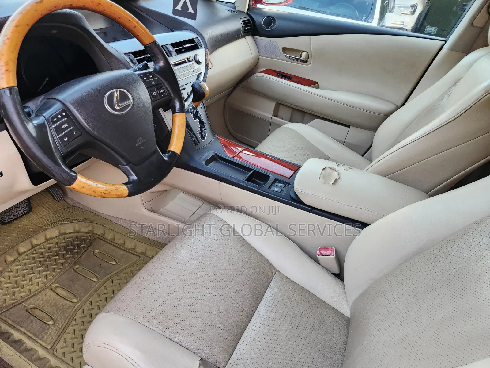 Lexus RX 2011 Red