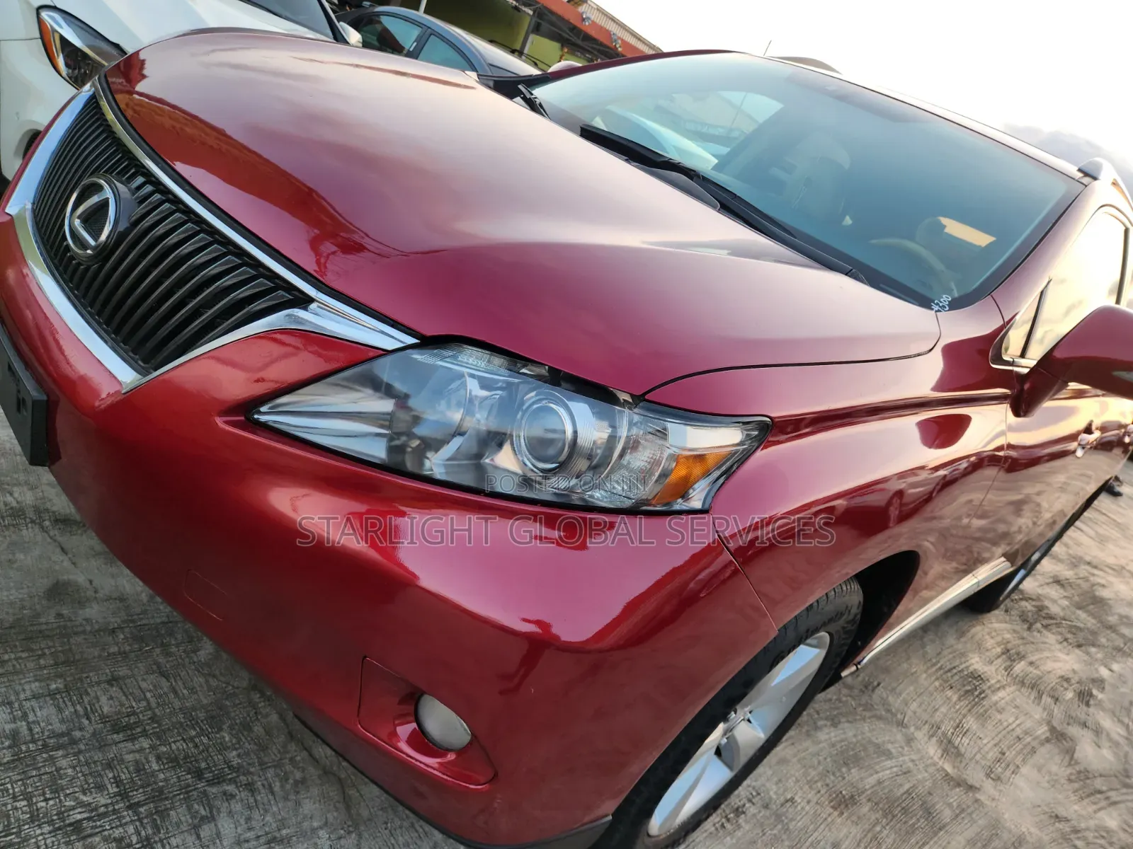 Lexus RX 2011 Red