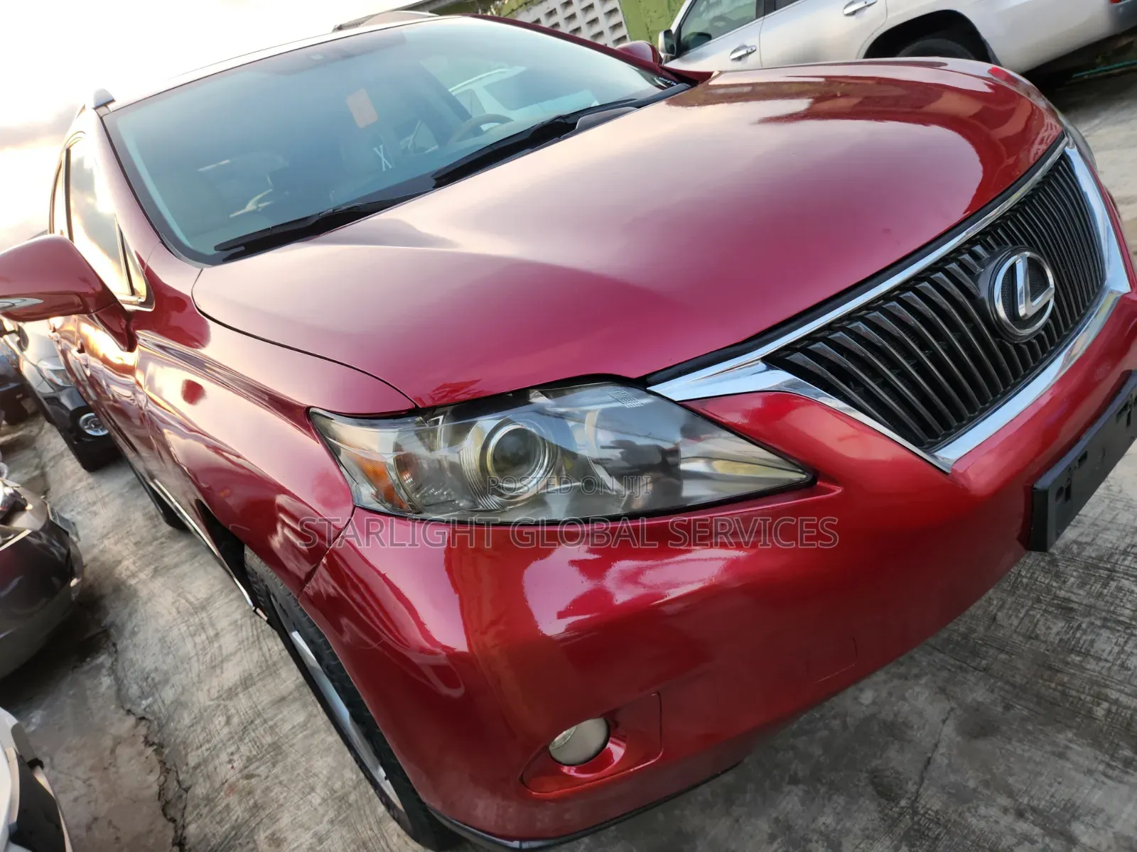 Lexus RX 2011 Red
