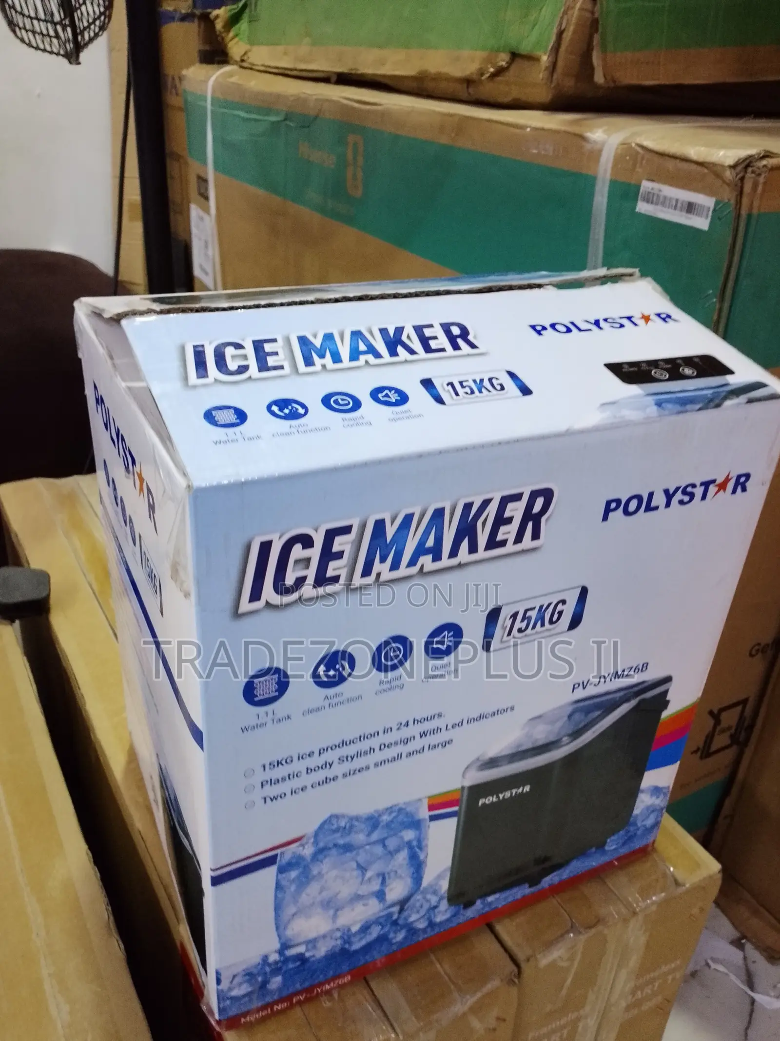 PV-JYIMZ6B Ice Machine by Polystar for Beverage Service