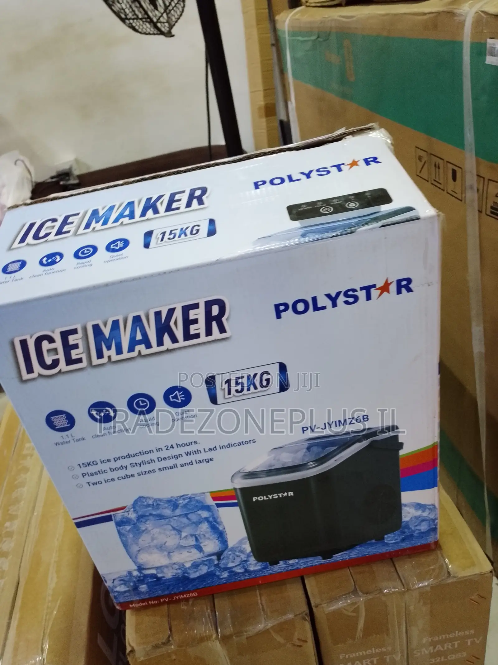 PV-JYIMZ6B Ice Machine by Polystar for Beverage Service