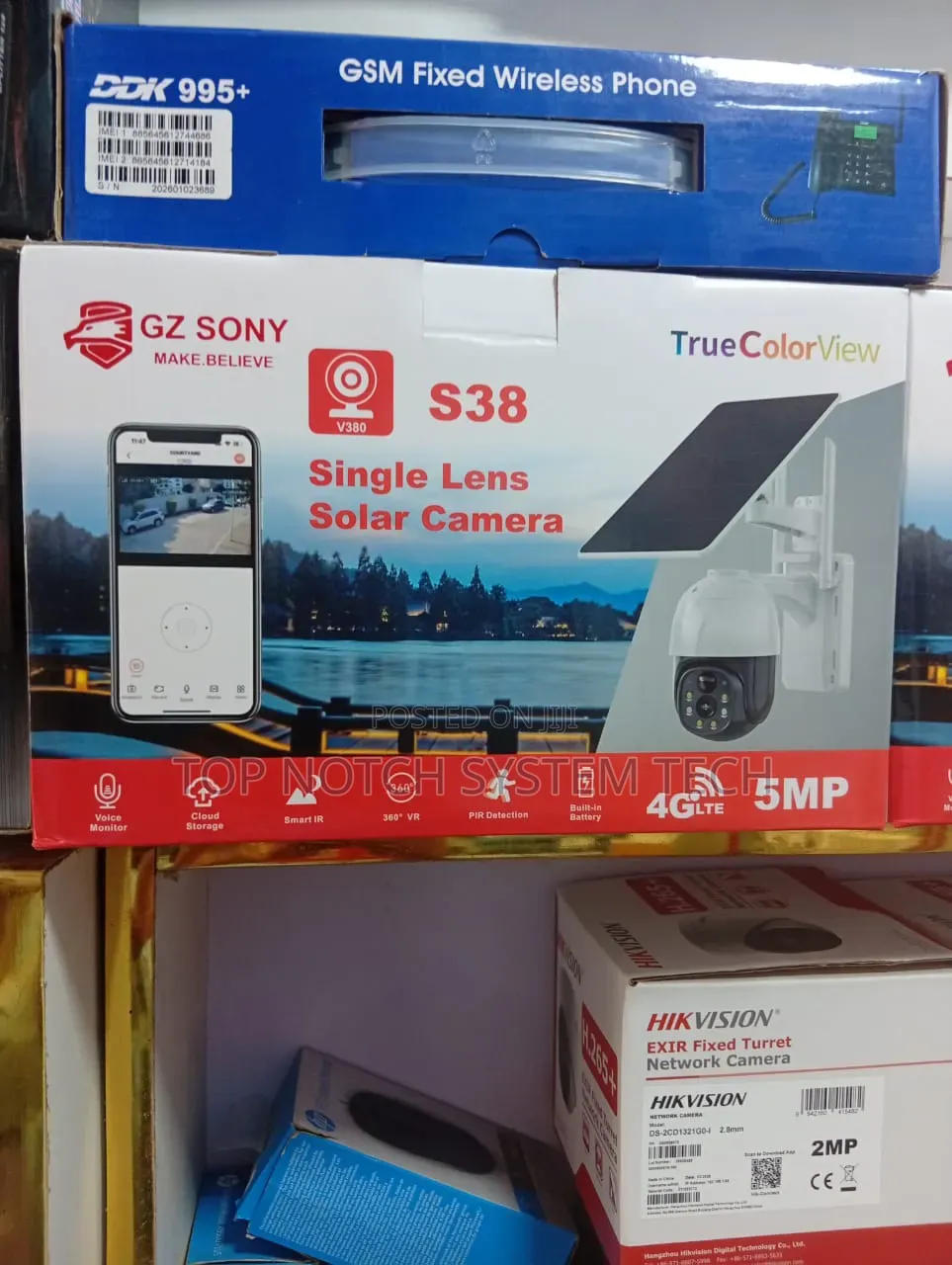 Gz Sony S38 Single Lens Solar Camera