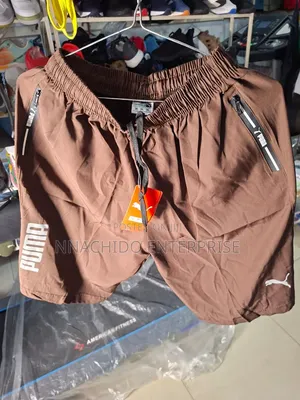 Brown Sport Short for Men