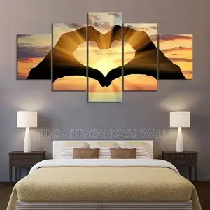 Abstracts Wall 5panels Art House Interiors Decors
