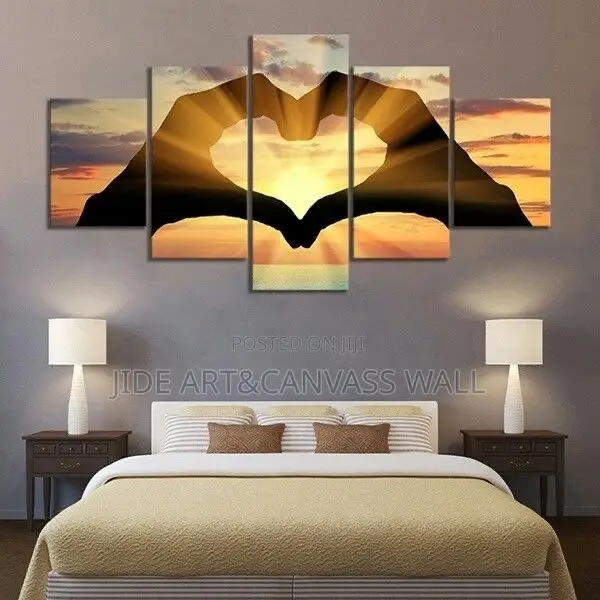 Abstracts Wall 5panels Art House Interiors Decors