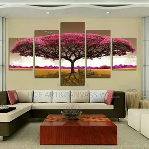 Abstracts Wall 5panels Art House Interiors Decors