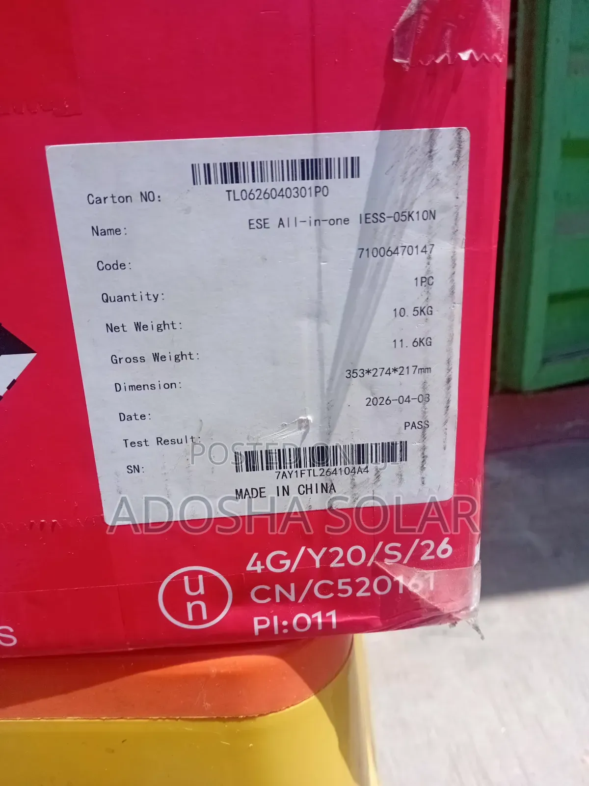 Itel Power Tank 500w/1000wh