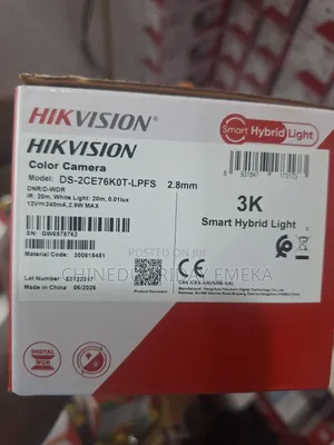 Hikvision Smart Hybrid Light Indoor Dome 3k 5mp Camera