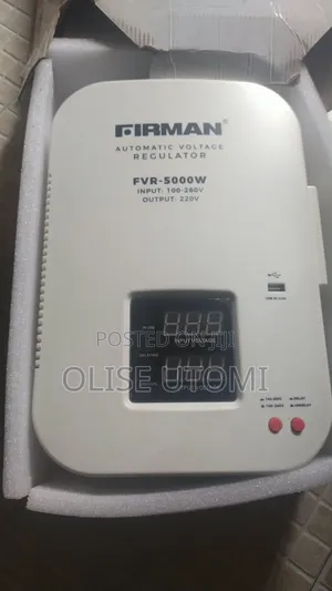 FIRMAN FVR-5000W Wall Mounted Automatic Voltage Regulator