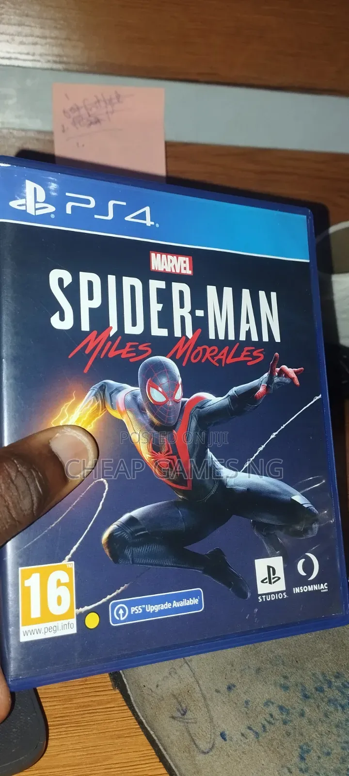 PS4 Spiderman Miles Morales Used