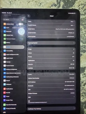 New Apple iPad Pro 12.9 (2022) 256 GB Silver