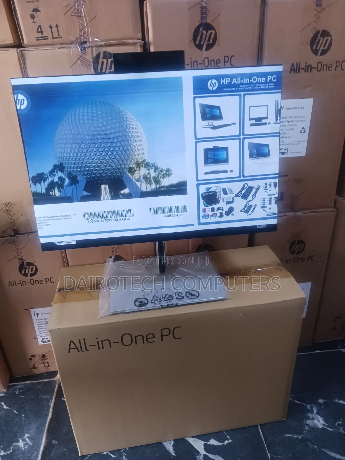 New Desktop Computer HP ProOne 600 8GB Intel Core i5 SSD 256GB