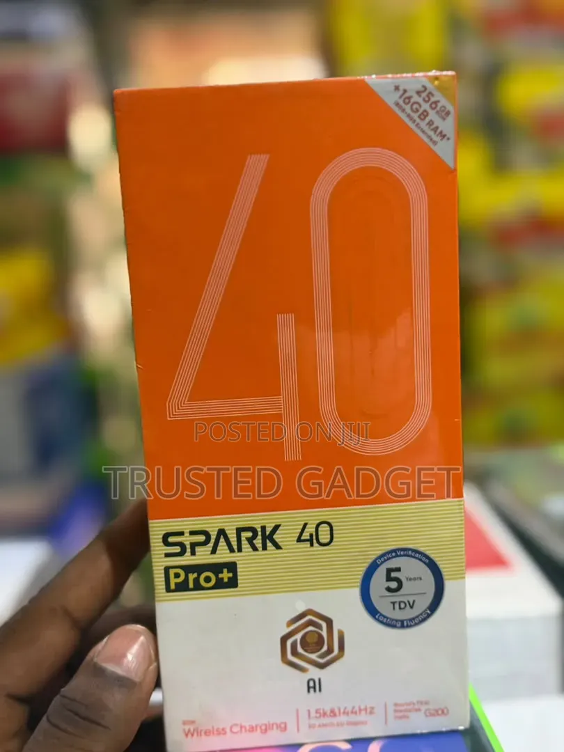New Tecno Spark 40 Pro+ 256 GB