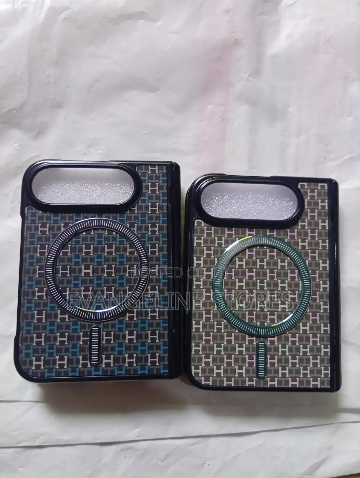 Magnetic MagSafe Leather Case for iPhone Fold 18 Ultra