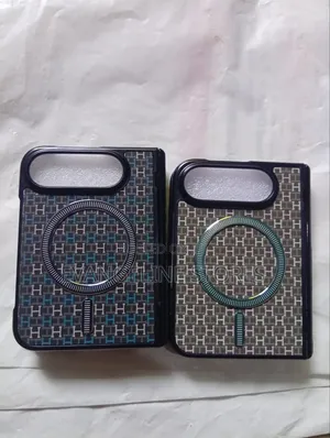 Magnetic MagSafe Leather Case for iPhone Fold 18 Ultra