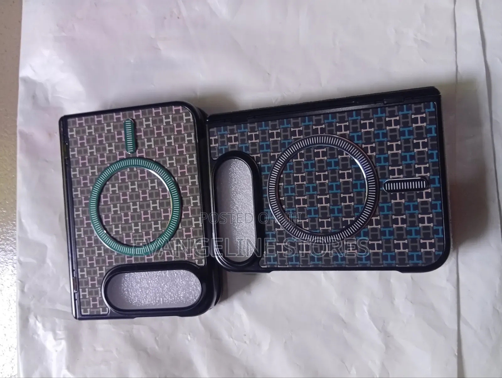 Magnetic MagSafe Leather Case for iPhone Fold 18 Ultra