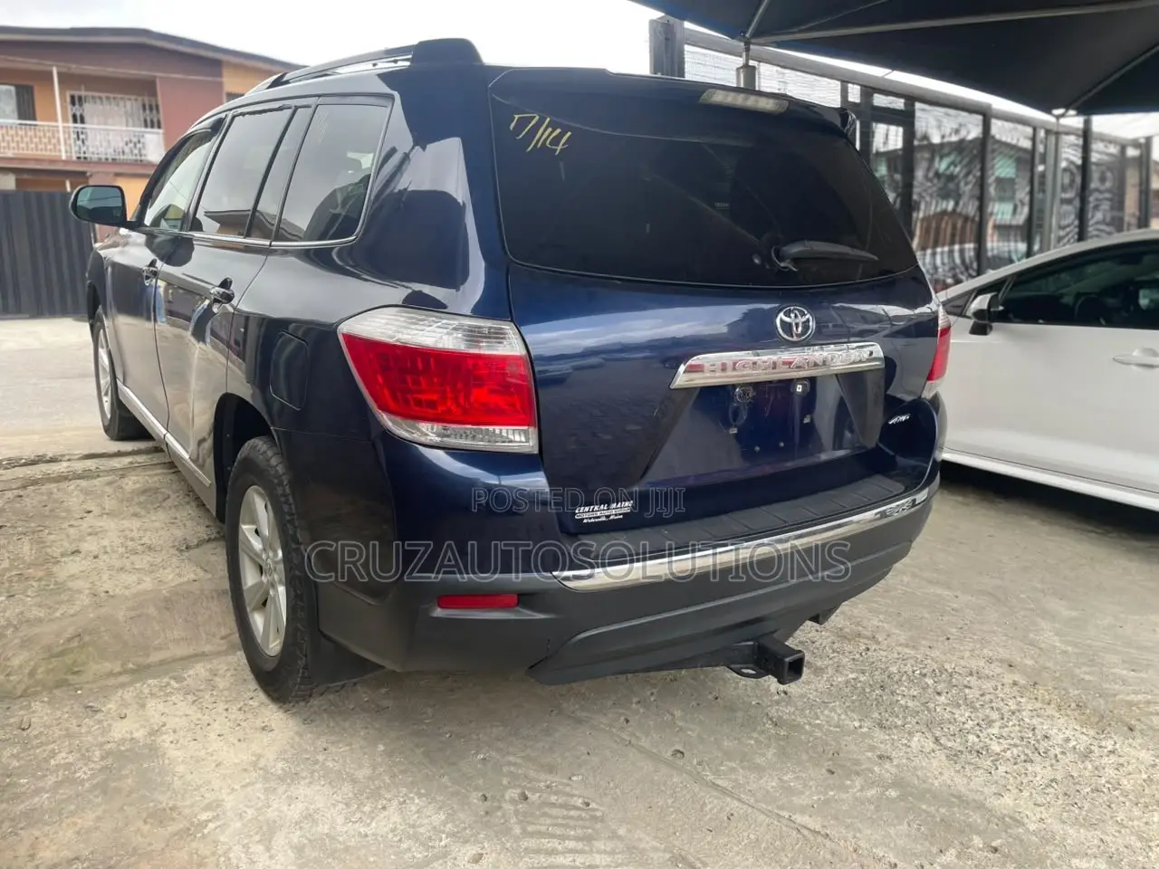 Toyota Highlander 2013 Blue