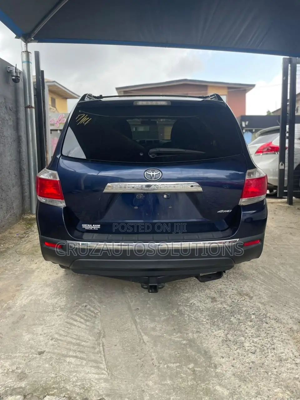 Toyota Highlander 2013 Blue