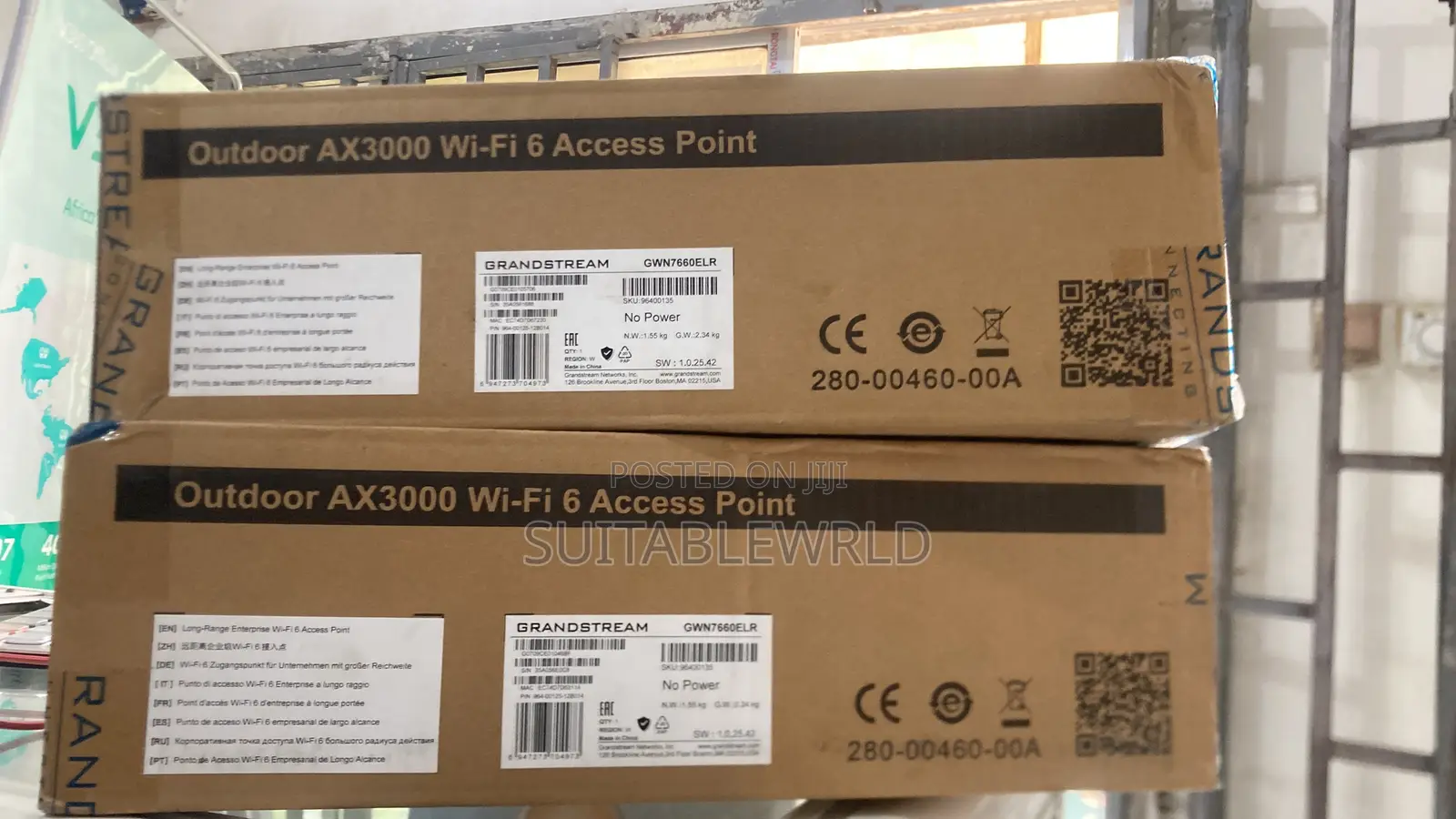 Ax3000 Grandstream Access Point Outdoor GWN7660ELR