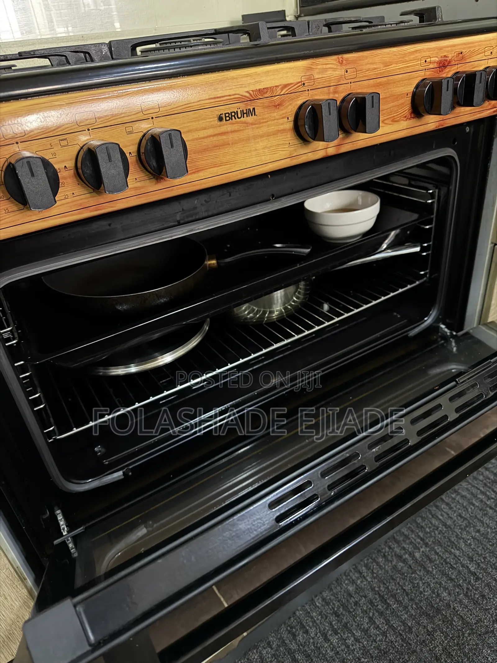 Bruhm 6 Burner Gas With Oven