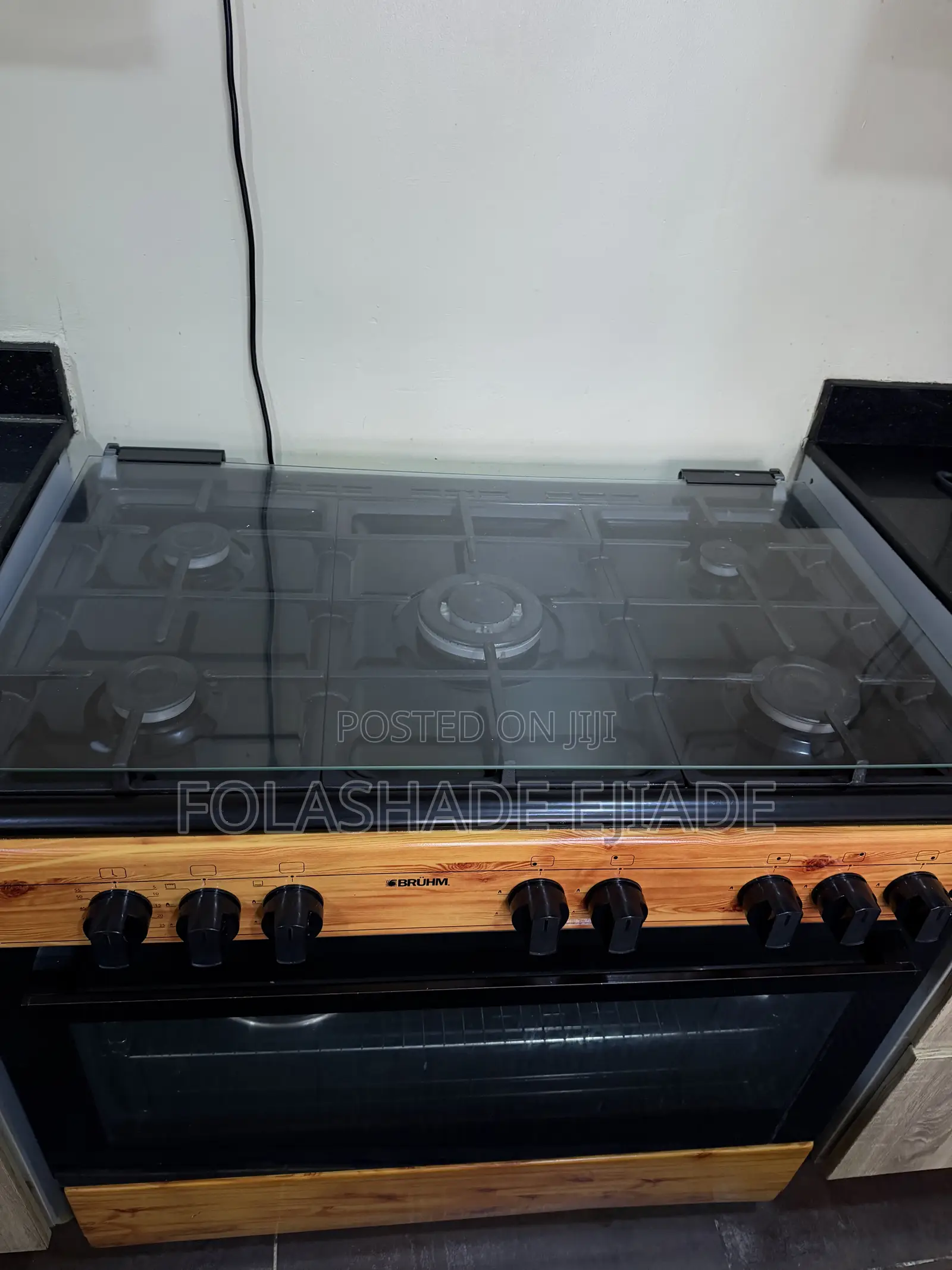 Bruhm 6 Burner Gas With Oven