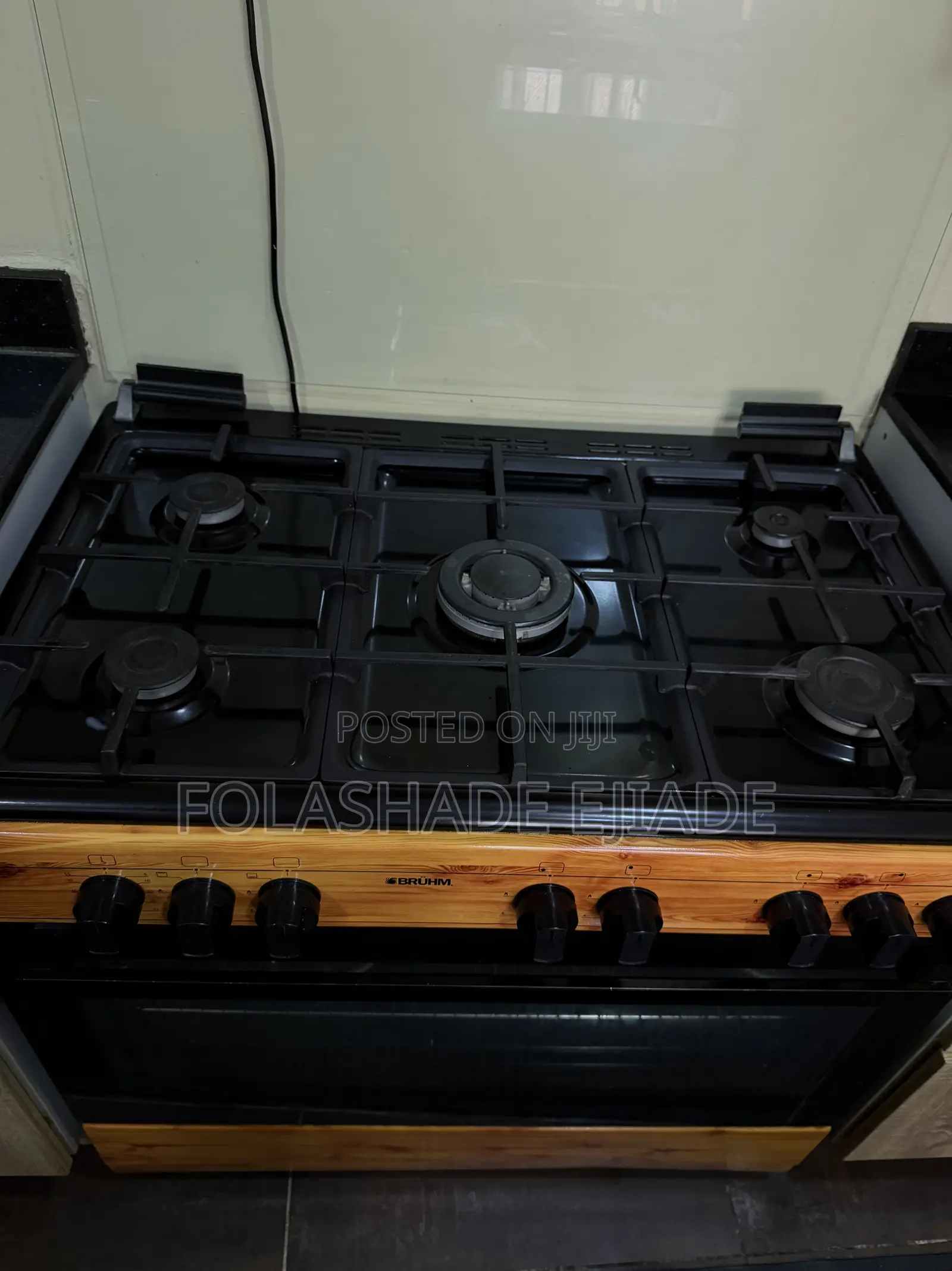 Bruhm 6 Burner Gas With Oven