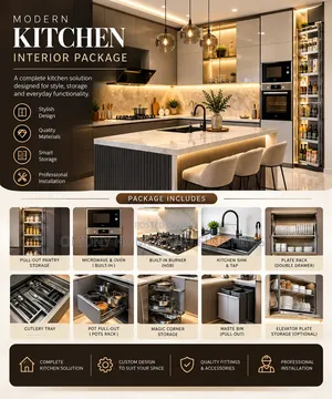 Modern Kitchen Interior Design Package